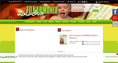 Desktop Screenshot of filharmoniamalucha.pl